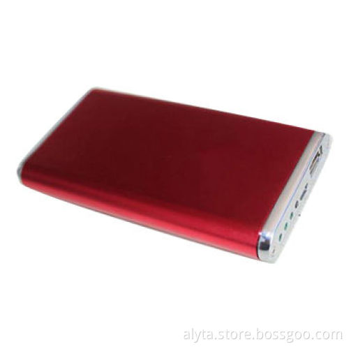 Portable Power Source Power Bank, 6,000mAh, Aluminum Alloy Shell Charge for Mobile Power
